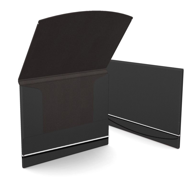 Custom Medium Portfolio w/ Elastic (12.375"x9.375"x0.5") - 8