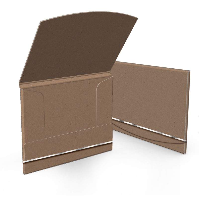 Custom Medium Portfolio w/ Elastic (12.375"x9.375"x0.5")