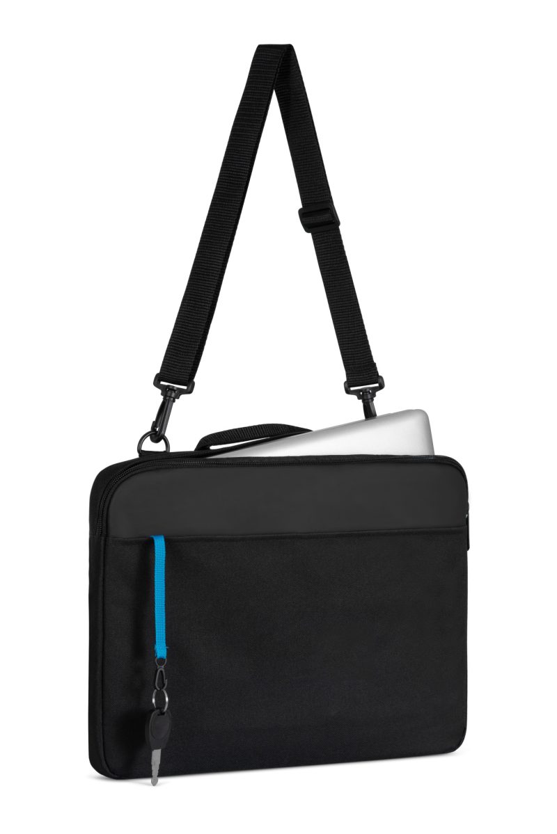 Custom Midtown Slim Laptop Portfolio - Black - 1
