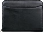 Custom Millennium Leather Zippered Padfolio with FSC® Mix Paper - 3