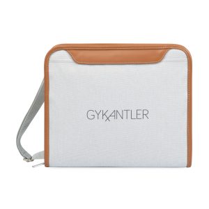 Custom Mobile Office Hybrid Padfolio - Quiet Grey Heather