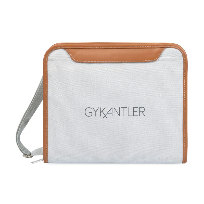 Custom Mobile Office Hybrid Padfolio - Quiet Grey Heather