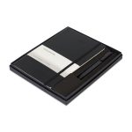Custom Moleskine Soft Cover Large 12-Month Weekly 2027 Planner and GO Pen Set - Black
