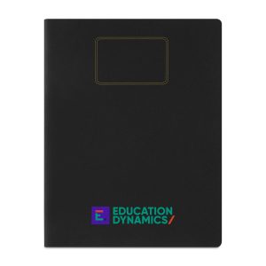 Custom Moleskine Student Cahier Ruled XX-Large Journal - Black