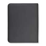 Custom Morgan Executive Zippered Padfolio - Black - 3