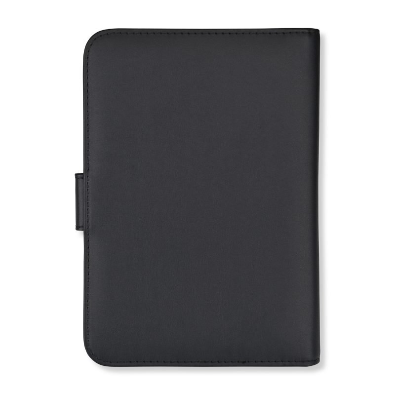 Custom Morgan Junior Magnetic Padfolio - Black - 3