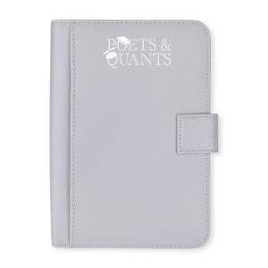 Custom Morgan Junior Magnetic Padfolio - Greystone