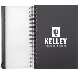 Custom Murtle Soft Cover Journal w/Zip Lock Pocket