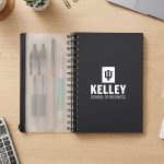 Custom Murtle Soft Cover Journal w/Zip Lock Pocket - 5