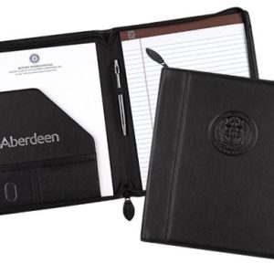 Custom New Englander Zippered Pad Folio