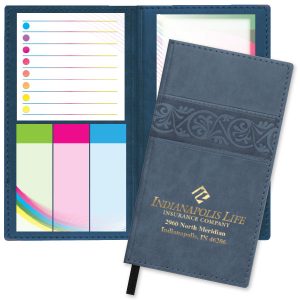 Custom Nouveau Padfolio Featuring Post-It® Notes