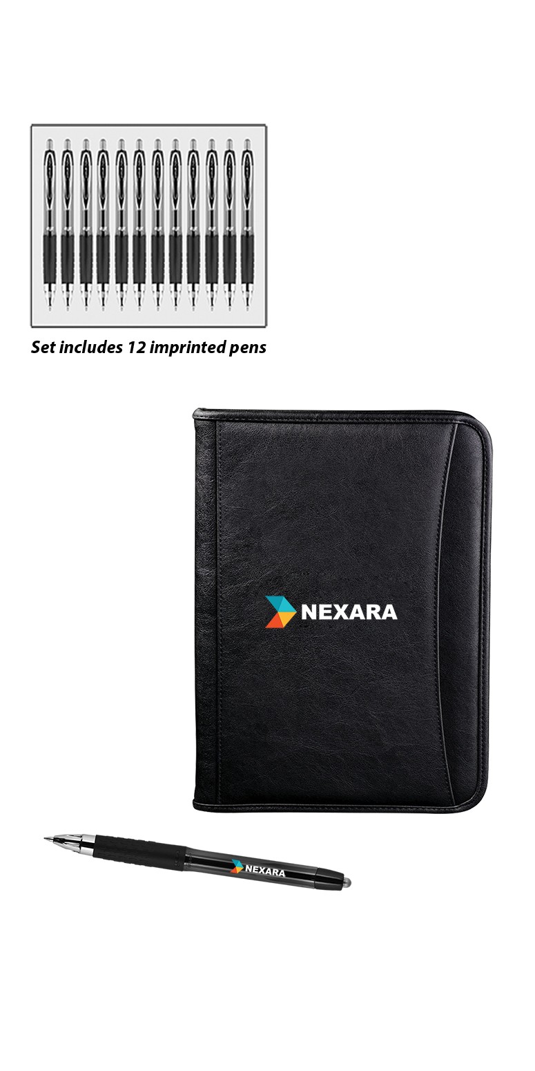 Custom Oxford Padfolio/GBSG Gift Set