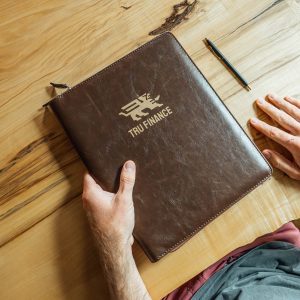 Custom Padfolio - Brown