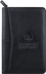 Custom Pedova™ Jr. Zippered Padfolio with FSC® Mix Paper