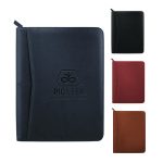 Custom Pedova™ Zippered UltraHyde Padfolio with FSC® Mix Paper - 7