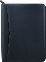 Custom Pedova™ Zippered UltraHyde Padfolio with FSC® Mix Paper - 8