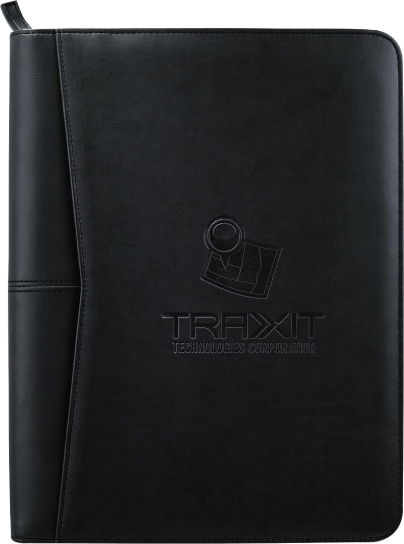 Custom Pedova™ Zippered UltraHyde Padfolio with FSC® Mix Paper