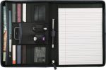 Custom Pedova™ Zippered UltraHyde Padfolio with FSC® Mix Paper - 9