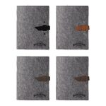 Custom Pinyon Felt Mini Padfolio