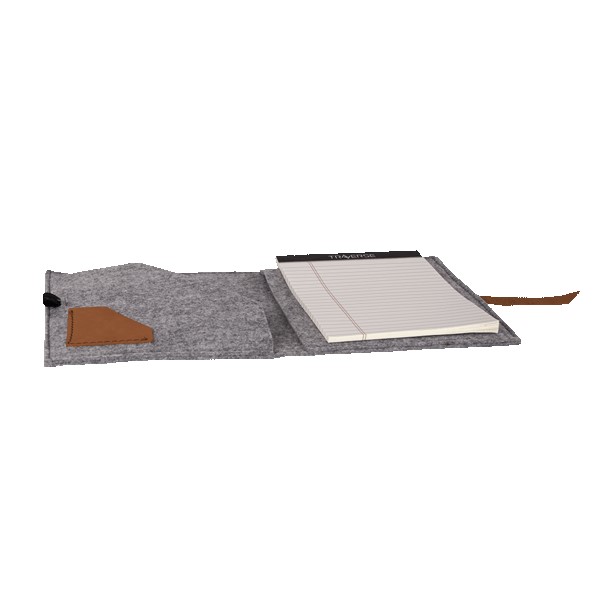 Custom Pinyon Felt Mini Padfolio - 5