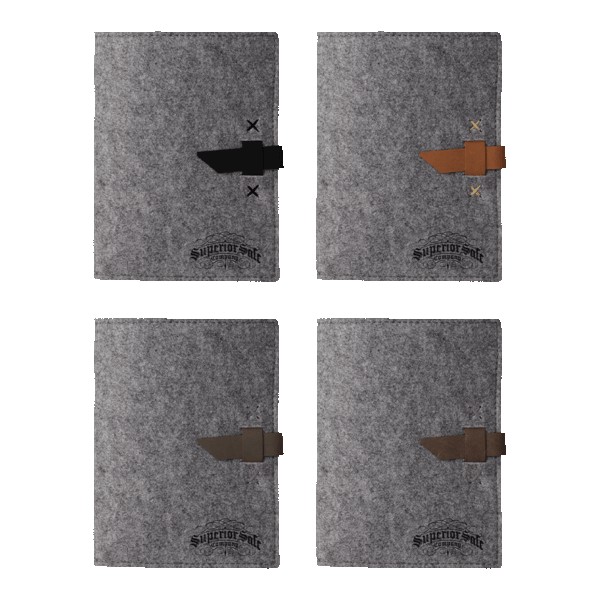 Custom Pinyon Felt Mini Padfolio