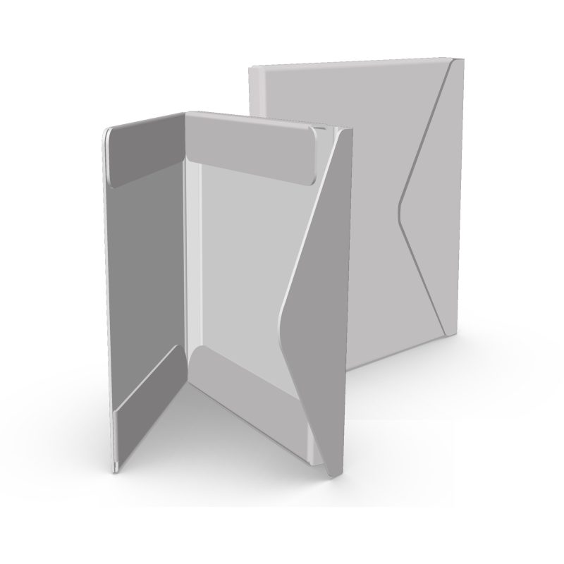 Custom Portfolio 2 Pocket Folder w/ Snap or Velcro (12.5"x10"x0.75") - 3