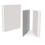 Custom Portfolio 2 Pocket Folder(9.313"X11.625"X1.5") - 9