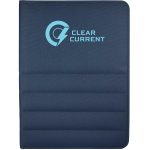 Custom Puffer Zippered Padfolio with FSC® Recycled Paper - 2