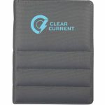 Custom Puffer Zippered Padfolio with FSC® Recycled Paper - 4