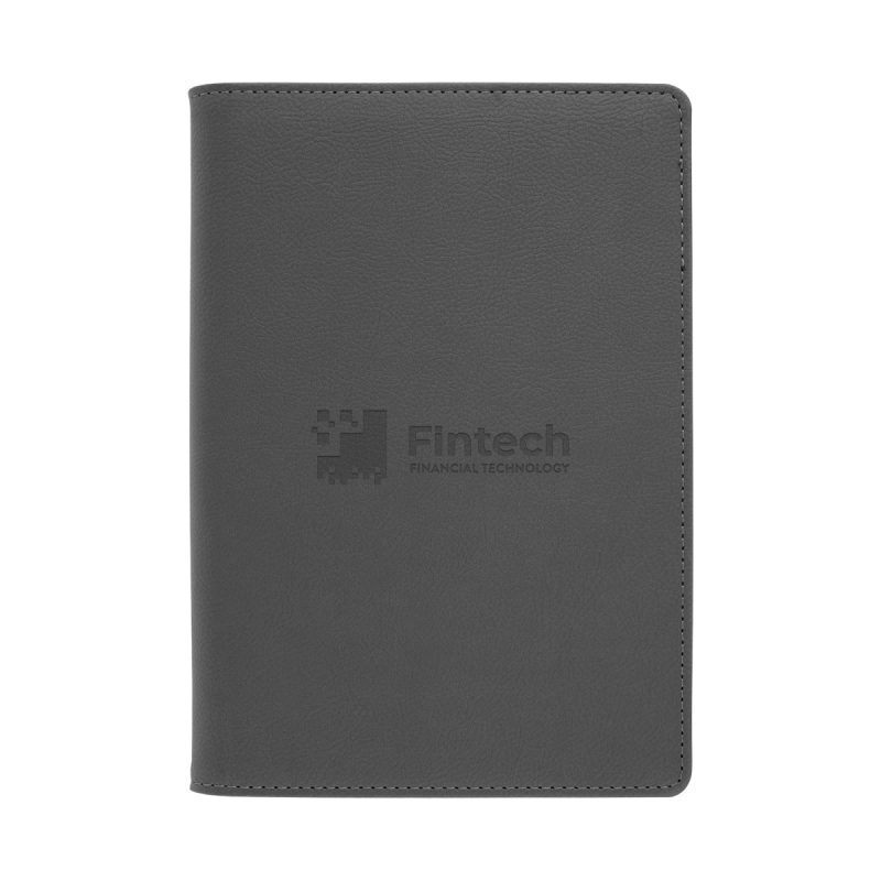 Custom Recycled Power Folio With Wireless Charger & Power Bank - 2