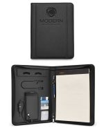 Custom Roma Tech Portfolio With Power Bank And Wireless Charger.