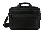 Custom Samsonite Classic Business Perfect Fit Two Gusset Laptop Portfolio - Black - 1