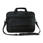 Custom Samsonite Classic Business Perfect Fit Two Gusset Laptop Portfolio - Black - 2