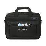 Custom Samsonite Classic Business Perfect Fit Two Gusset Laptop Portfolio - Black - 3
