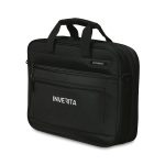 Custom Samsonite Classic Business Perfect Fit Two Gusset Laptop Portfolio - Black - 9