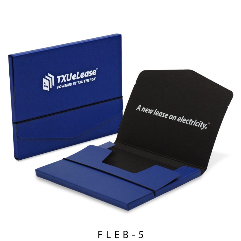 Custom Small Elastic Folio