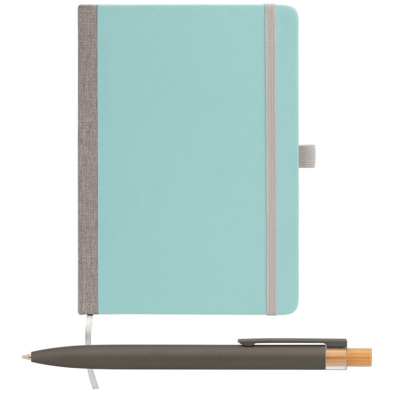 Custom Steinbeck Recycled Hard Cover Journal & Pen Set – A5 - 1
