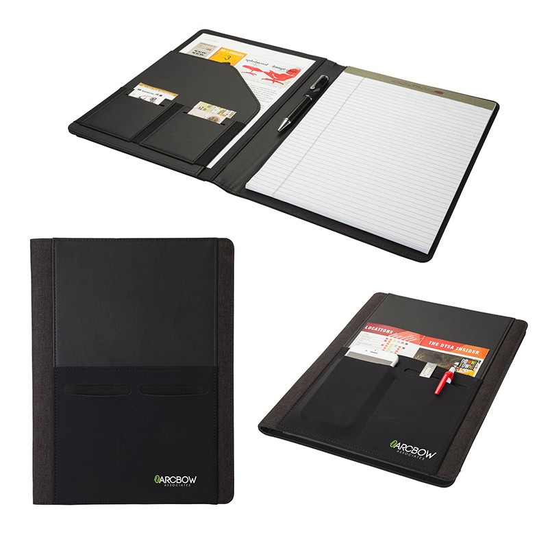 Custom Stockton Letter Size Tech & Conference Padfolio