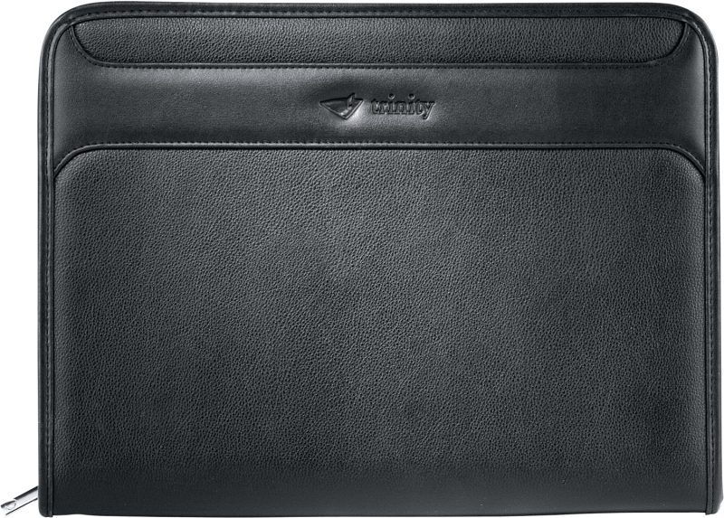 Custom The Burke Zippered Padfolio with FSC® Mix Paper