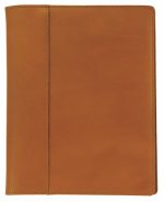 Custom Top Grain Leather Saddle Folio (Domestic) - 1