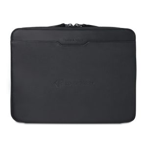 Custom Travis & Wells Envoy Executive Zipper Close Padfolio - Black