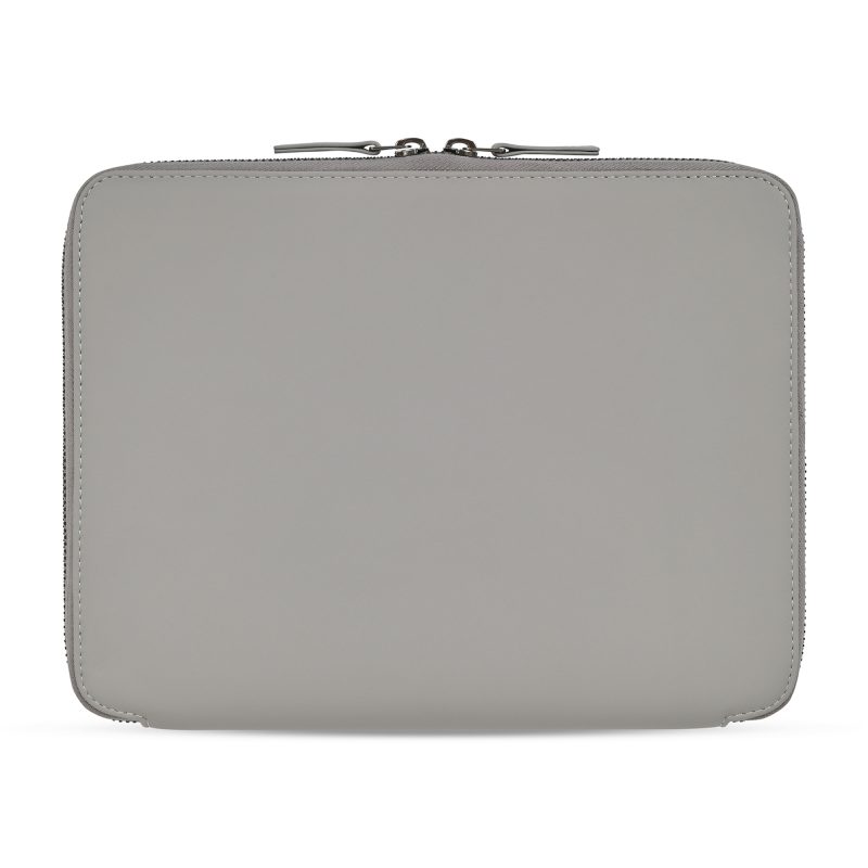 Custom Travis & Wells Envoy Executive Zipper Close Padfolio - Taupe - 2