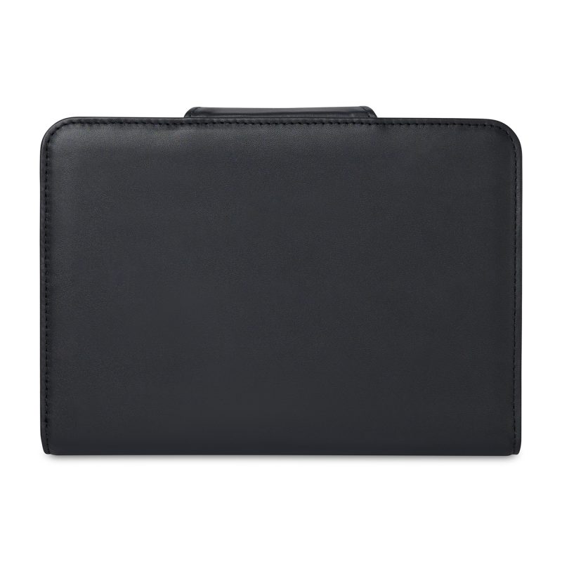 Custom Travis & Wells Envoy Junior Magnet Close Padfolio - Black - 2