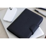 Custom Travis & Wells Envoy Junior Magnet Close Padfolio - Black - 4