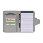 Custom Travis & Wells Envoy Junior Magnet Close Padfolio - Taupe - 2