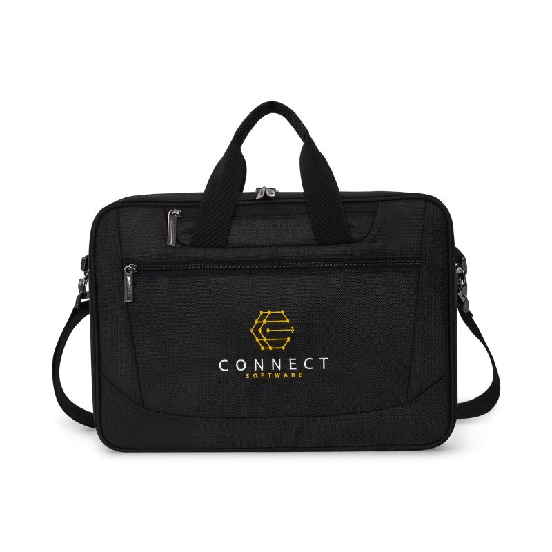Custom Travis & Wells Transit Laptop Portfolio - Black - 2