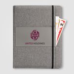 Custom Urban RPET Portfolio Notebook - 12.6" x 9.84"x .40"