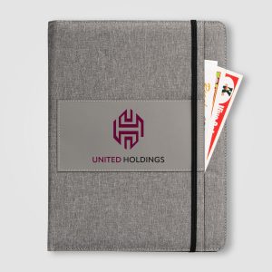 Custom Urban RPET Portfolio Notebook - 12.6" x 9.84"x .40"