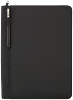 Custom Vienna Heathered Zippered Padfolio with FSC® Mix Paper - 5