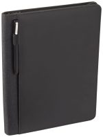 Custom Vienna Heathered Zippered Padfolio with FSC® Mix Paper - 7